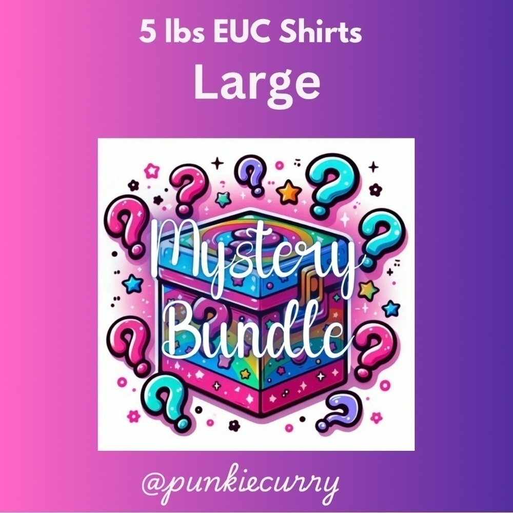 Mystery Box 5lbs - EUC Shirts - Large
